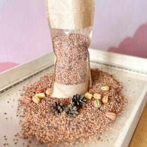 Birus sensorinis rinkinys - ruduo (1,6 kg užpildo)
